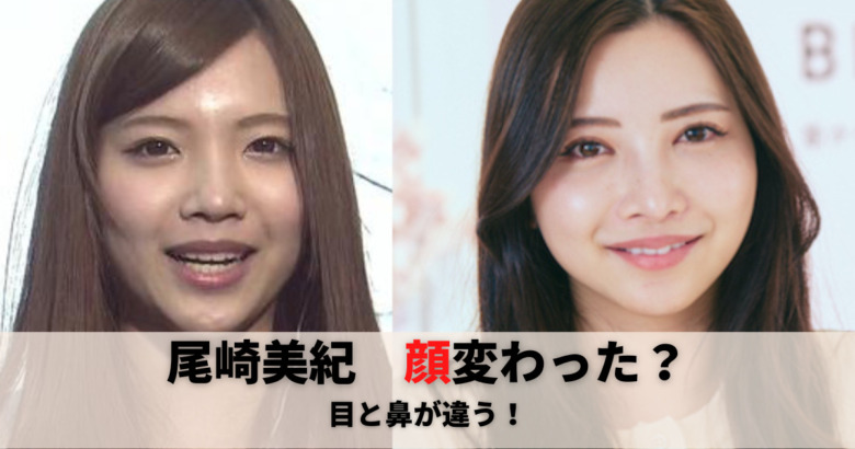 尾崎美紀の昔の顔画像まとめ 顔変わった 鼻と目が違う パーツごとに比較検証