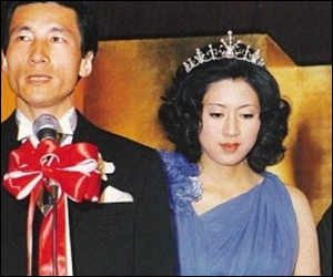 小泉純一郎さんと宮本佳代子さん