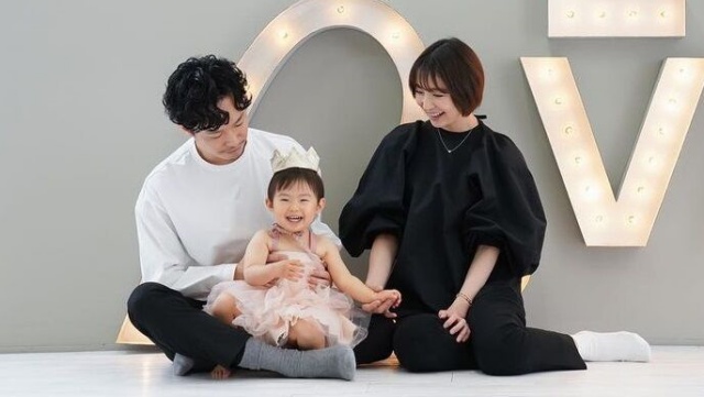 篠田麻里子さんご家族