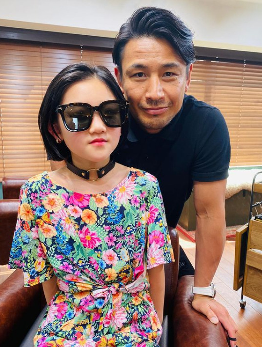 魔裟斗さんと長女