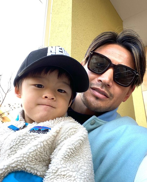 魔裟斗さんと長男