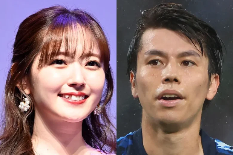 田中碧選手と鈴木愛理さん