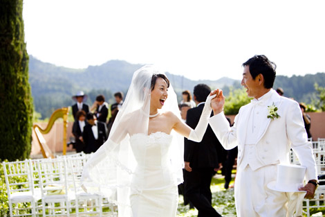 東尾理子さん夫妻