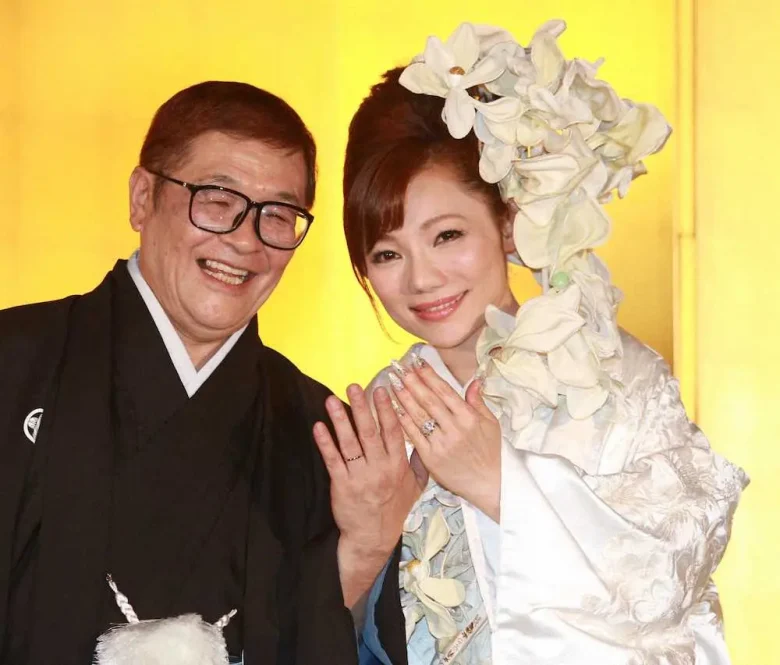 仲本工事さんと純歌さん