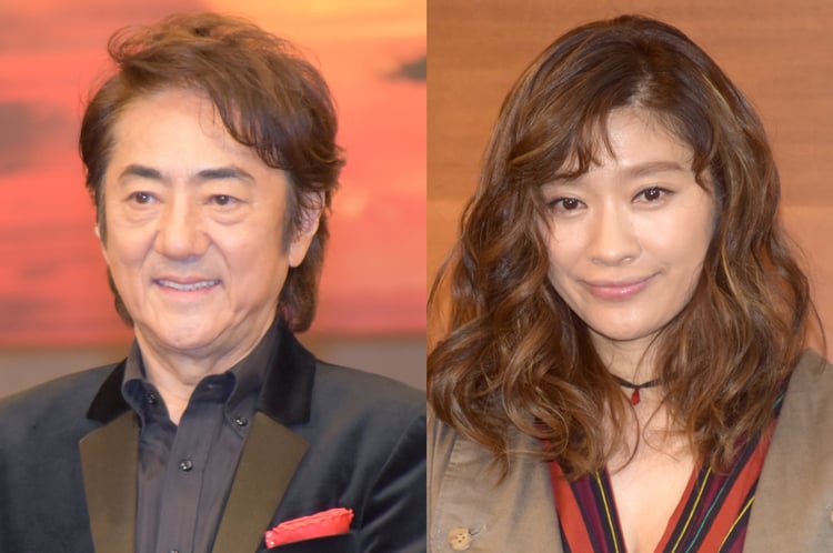 市村正親さんと篠原涼子さん