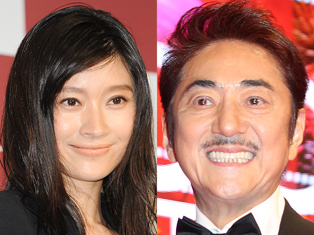 市村正親さんと篠原涼子さん