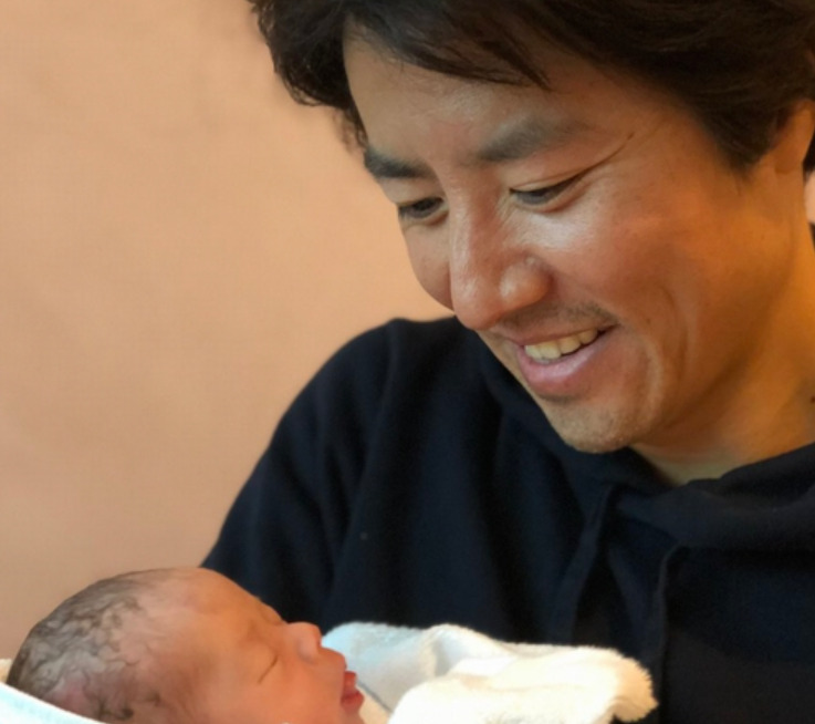 ケインコスギさんと子供