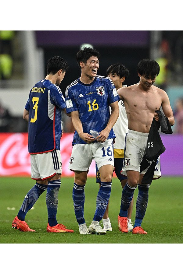 三笘薫選手の筋肉
