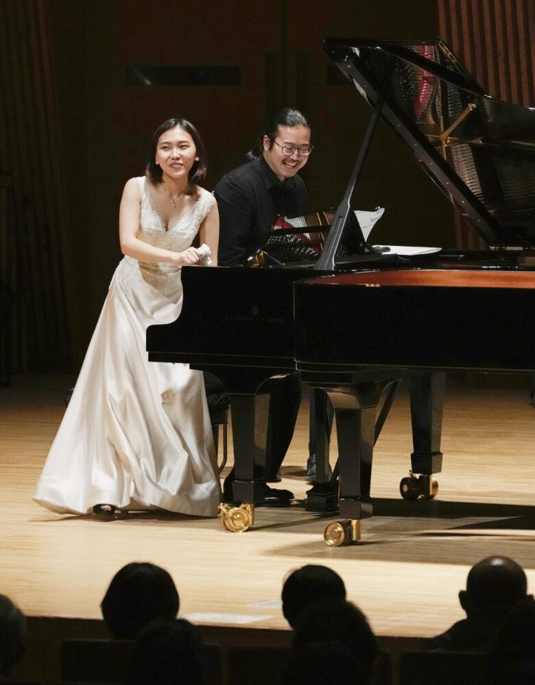 反田恭平さんと小林愛実さん