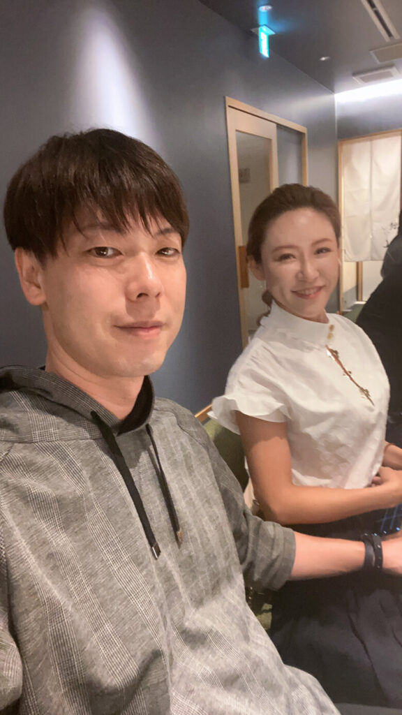 竹之内社長と嫁・葉月さん