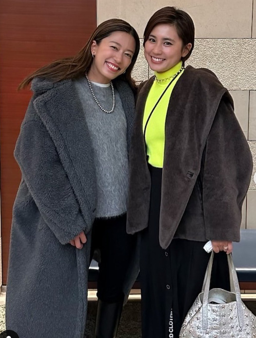 里田まいさんと青木佐知さん