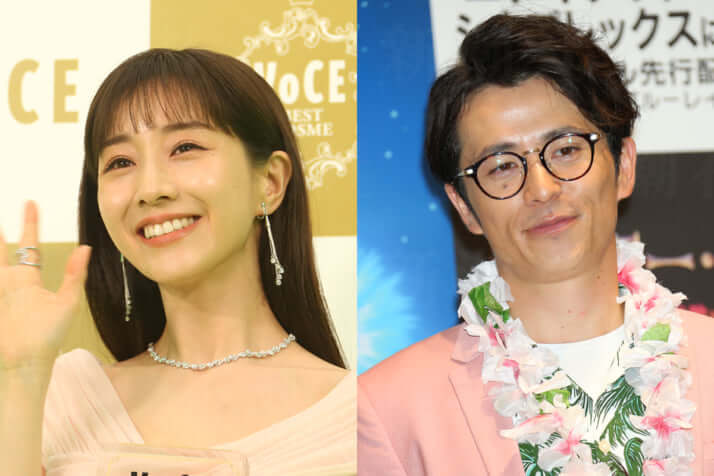 藤森慎吾さんと田中みな実さん