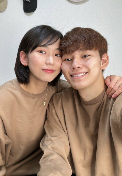 西田有志さんと古賀紗理那さん