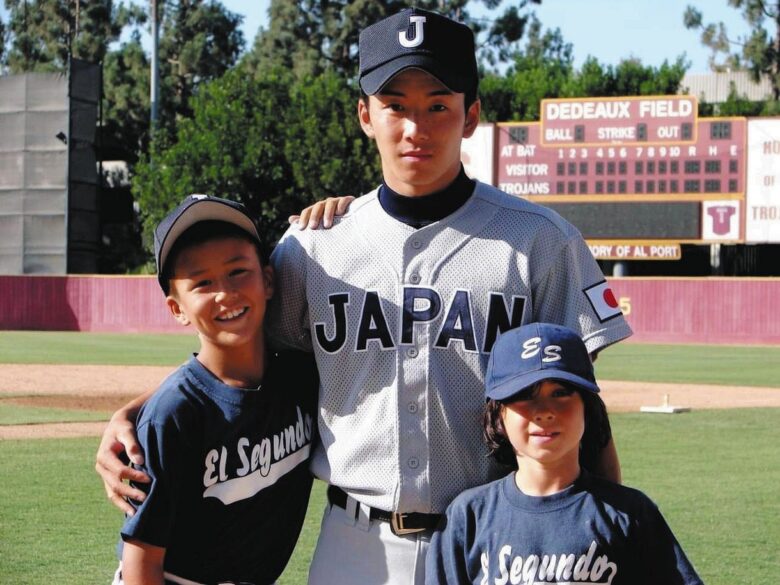 斎藤佑樹さんとヌートバー選手