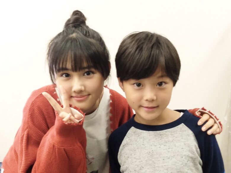 原菜乃華さん(左)と小林優仁さん(右)(Twitterより)