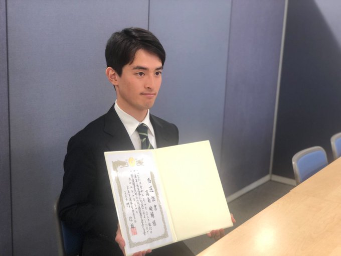 高島崚輔さん(Twitterより)