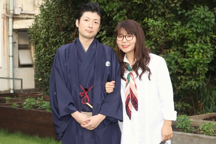 立川談州さんと山崎ケイさん