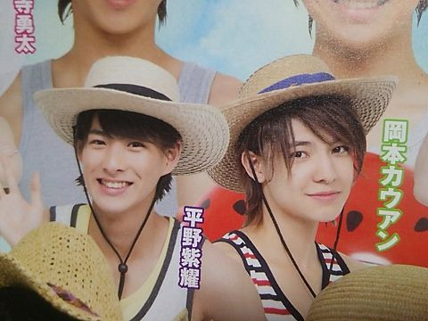 岡本カウアンさんと平野紫耀さん
