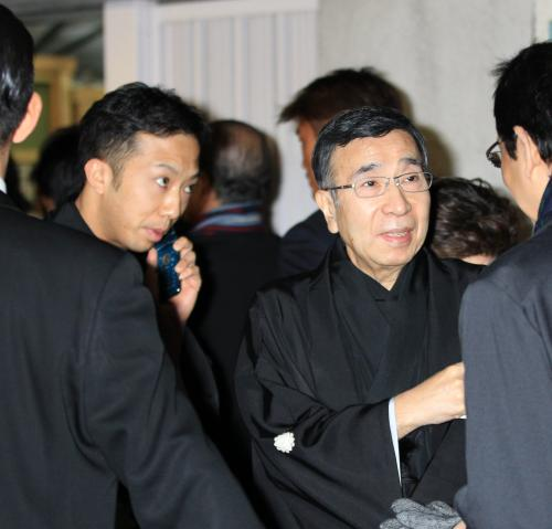 市川猿之助さんと父・段四郎さん