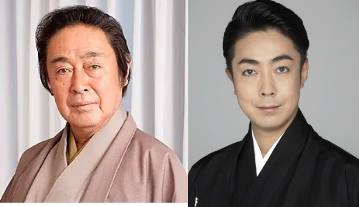 父・尾上菊五郎さん(左)と弟・尾上菊之助さん(右)