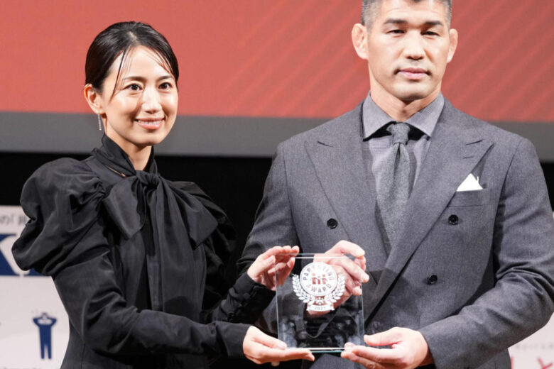 井上康生さんと東原亜希さん