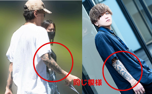 左:文春砲、右:プロフィール画像より