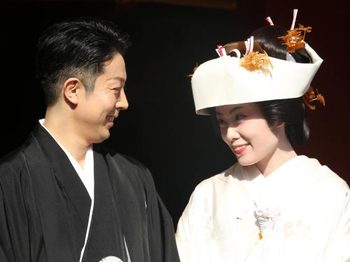 尾上菊之助さんと嫁・瓔子さん
