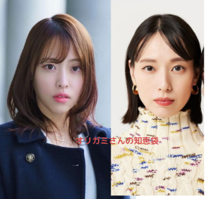 左:月田侑里さん、右:戸田恵梨香さん