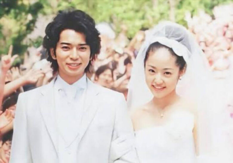松本潤さんと井上真央さん