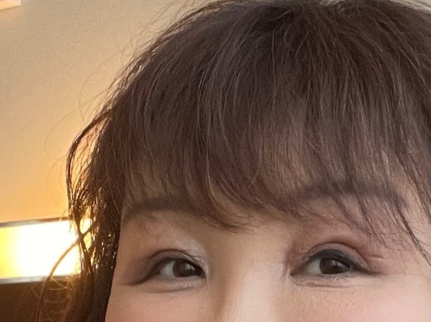 手術後の北斗晶さん(amebloより)