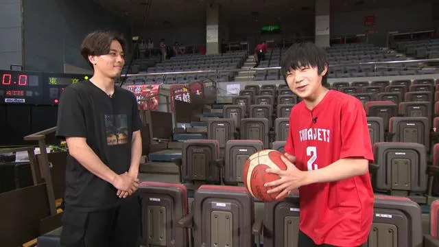 富樫勇樹選手と寺田心さん
